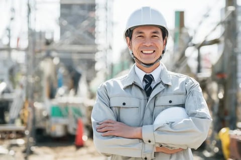現場で働く作業員